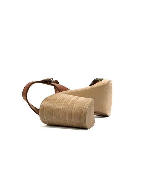 sandales nu-pieds coal coco & abricot