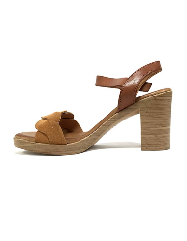sandales nu-pieds coal coco & abricot