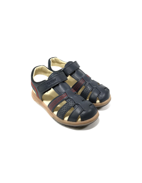 sandales nu-pieds platinium KICKERS