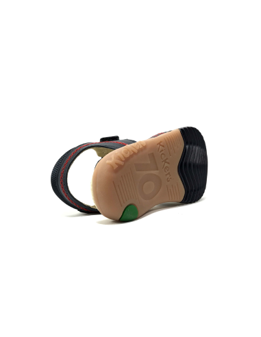 sandales nu-pieds platinium KICKERS
