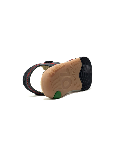 sandales nu-pieds platinium KICKERS
