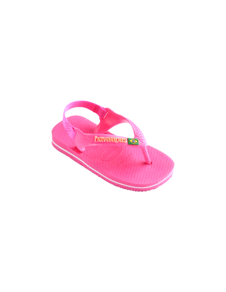 sandales nu-pieds baby brasil logo havaianas