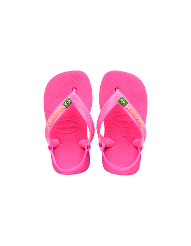sandales nu-pieds baby brasil logo havaianas