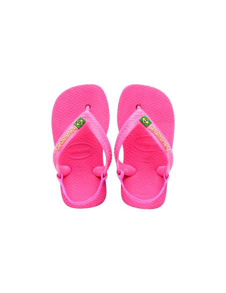 sandales nu-pieds baby brasil logo havaianas