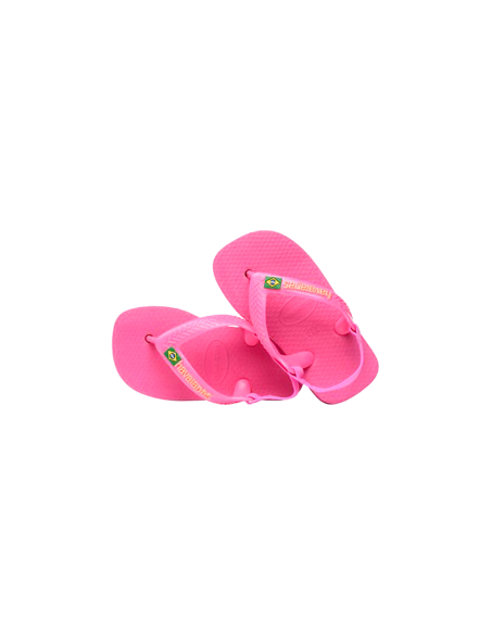 sandales nu-pieds baby brasil logo havaianas