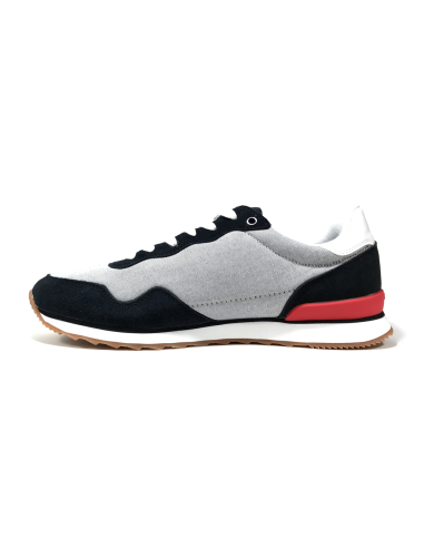 baskets sneakers cross 4 basic chambray pepe jeans