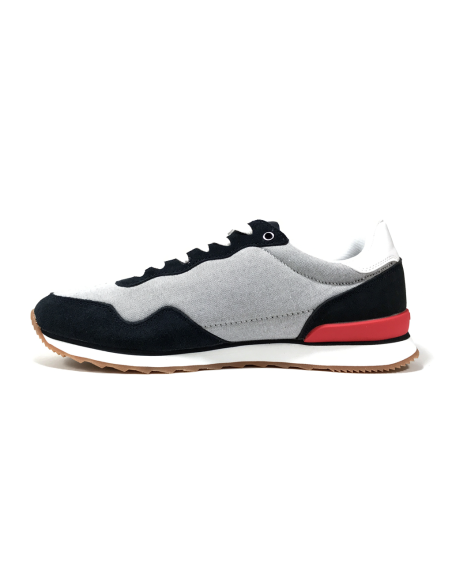 baskets sneakers cross 4 basic chambray pepe jeans