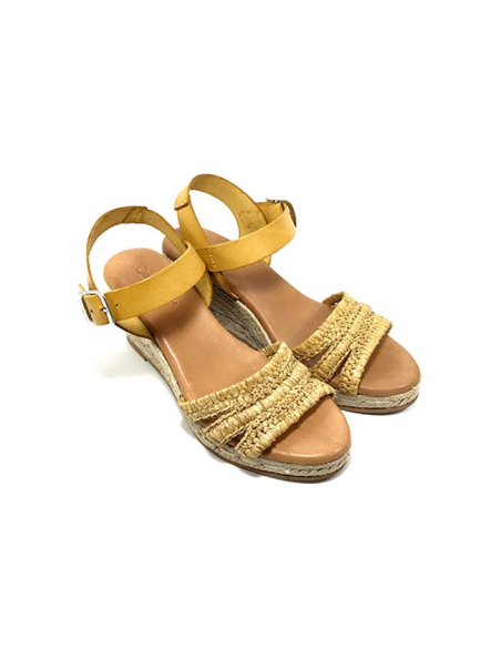 sandales nu-pieds nanticole coco & abricot
