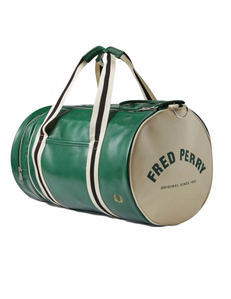 sacs classic barrel bag fred perry