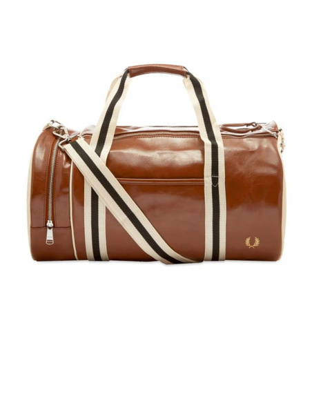 sacs classic barrel bag fred perry