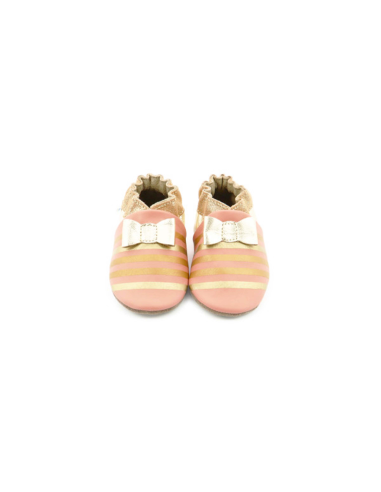 nourisson shiny bow tie robeez