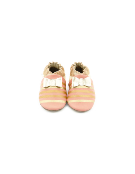 nourisson shiny bow tie robeez