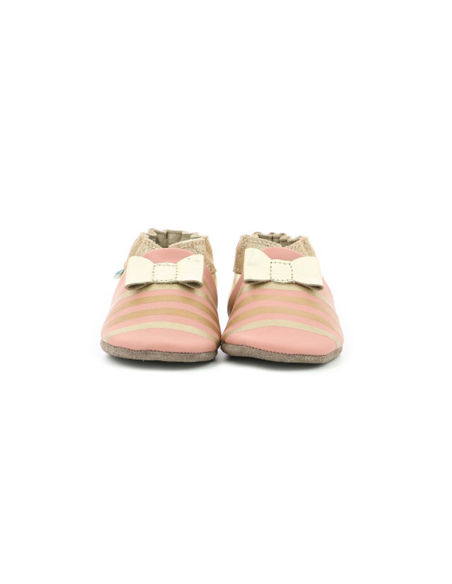 nourisson shiny bow tie robeez