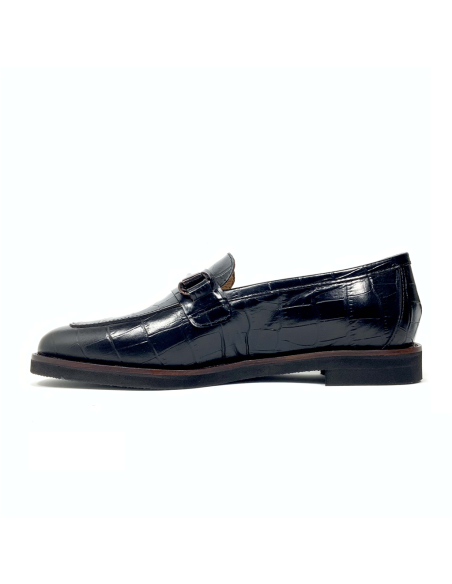 mocassins frahier rose metal