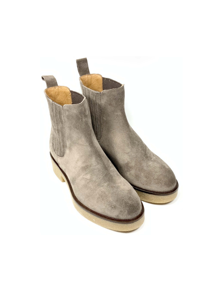 boots-bottines fraignot rose metal