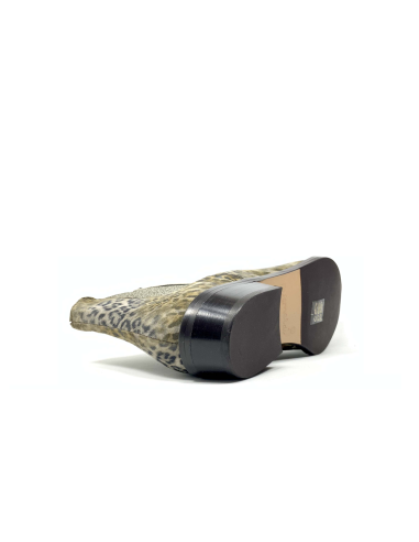 boots-bottines fraize rose metal