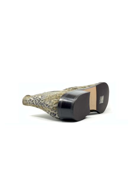 boots-bottines fraize rose metal