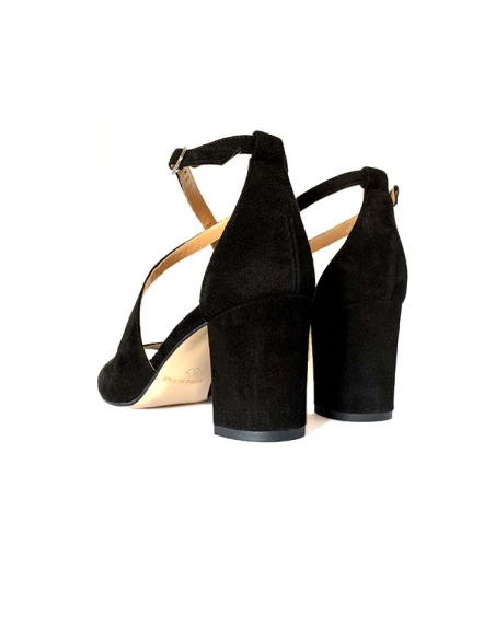 sandales nu-pieds emelle rose metal