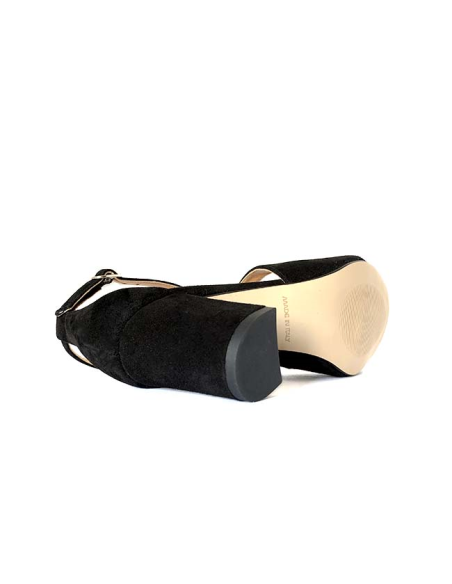 sandales nu-pieds emelle rose metal