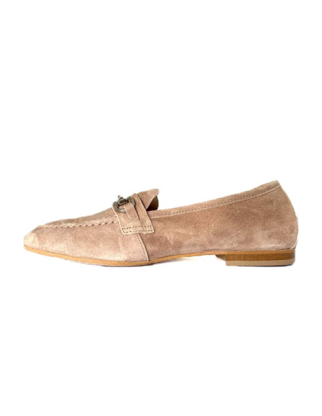 mocassins jallerange rose metal