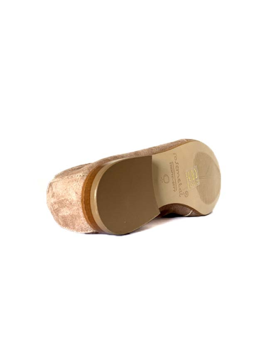 mocassins jallerange rose metal
