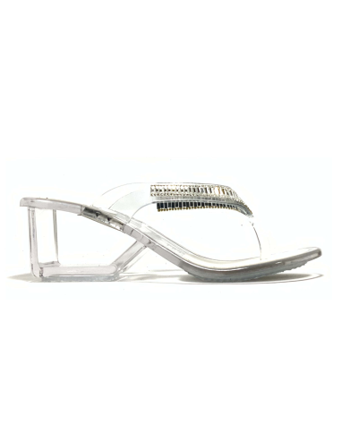 sandales nu-pieds jean elue/meta