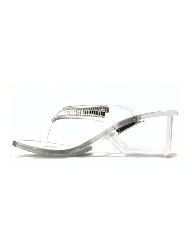 sandales nu-pieds jean elue/meta