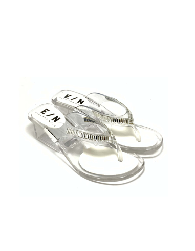 sandales nu-pieds jean elue/meta