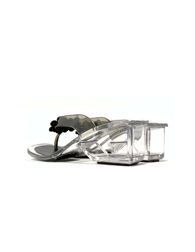 sandales nu-pieds jean elue/meta