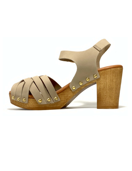 sandales nu-pieds v1682 coco & abricot