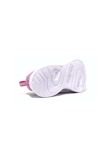 baskets sneakers heart light rainbow lux skechers