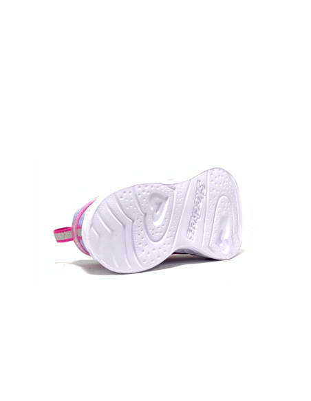 baskets sneakers heart light rainbow lux skechers