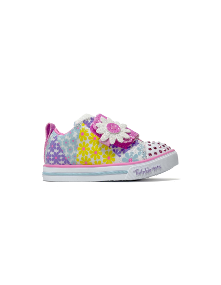 baskets sneakers sparkle lite mini blooms skechers
