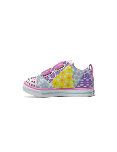 baskets sneakers sparkle lite mini blooms skechers