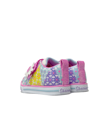 baskets sneakers sparkle lite mini blooms skechers
