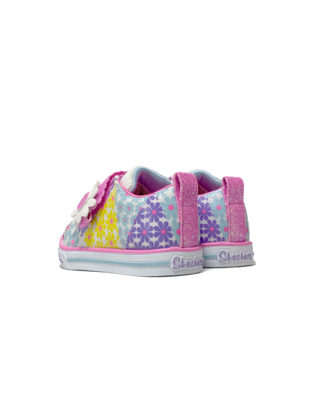 baskets sneakers sparkle lite mini blooms skechers
