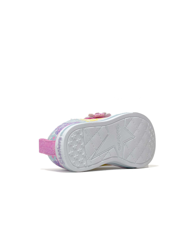 baskets sneakers sparkle lite mini blooms skechers