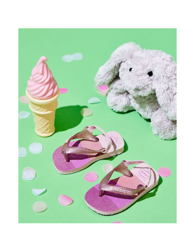 sandales nu-pieds baby palette glow havaianas