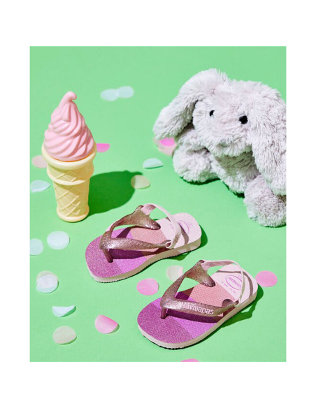 sandales nu-pieds baby palette glow havaianas