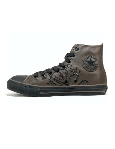 baskets sneakers tattoo flower hi converse