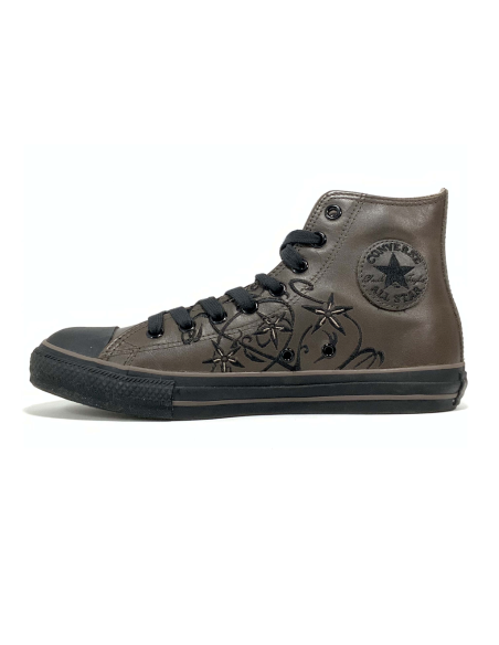 baskets sneakers tattoo flower hi converse