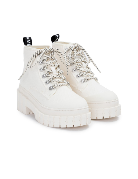 boots-bottines kross low boots canvas no name