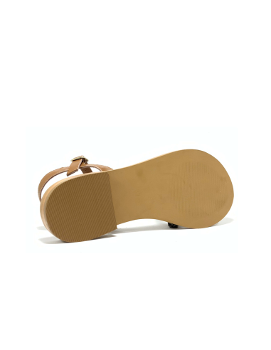 sandales nu-pieds jivan couleur pourpre