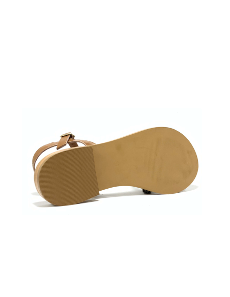 sandales nu-pieds jivan couleur pourpre
