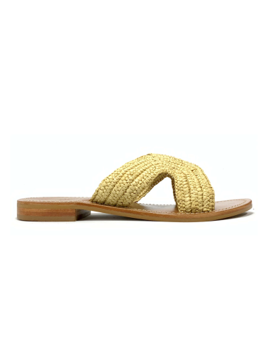 sandales nu-pieds loni couleur pourpre