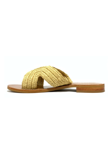 sandales nu-pieds loni couleur pourpre