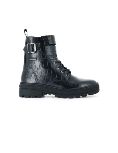 boots-bottines cult 03 croco palladium manufacture