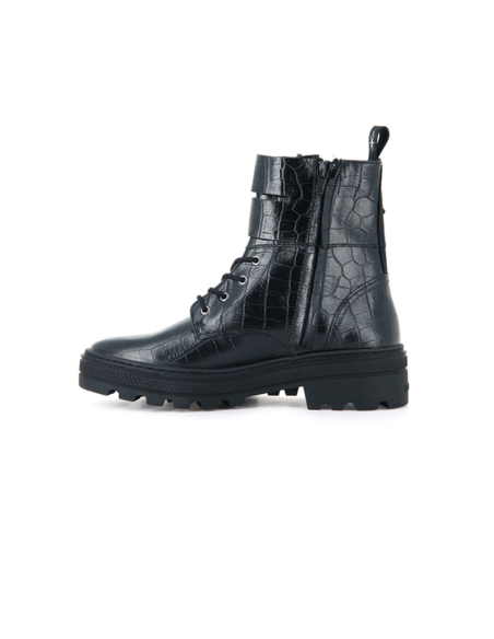boots-bottines cult 03 croco palladium manufacture