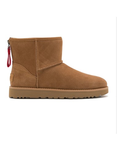 boots-bottines classic mini logo zip ugg