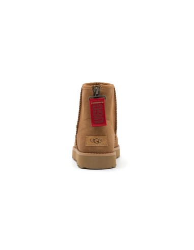 boots-bottines classic mini logo zip ugg